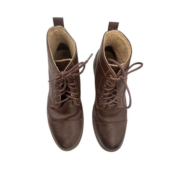 Eastland Men’s Brown Leather Lace-Up Boots Size 12D main image 7